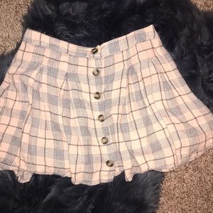 NWOT AE Plaid Skirt